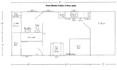 cabin 4 floor plan