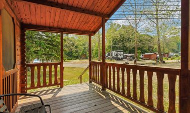 cabin 1 and 2 porch