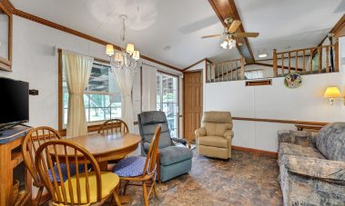 cabin 10 living area