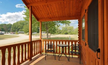 cabin 3 - 5 - 6 porch