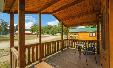 cabin 4 porch